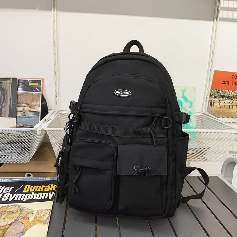 Multi-Pocket Travel School Backpack Bowlift