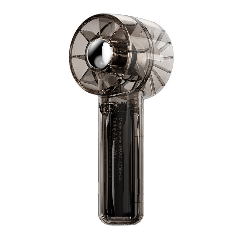 Ladies portable mini hand fan with rechargeable battery Bowlift