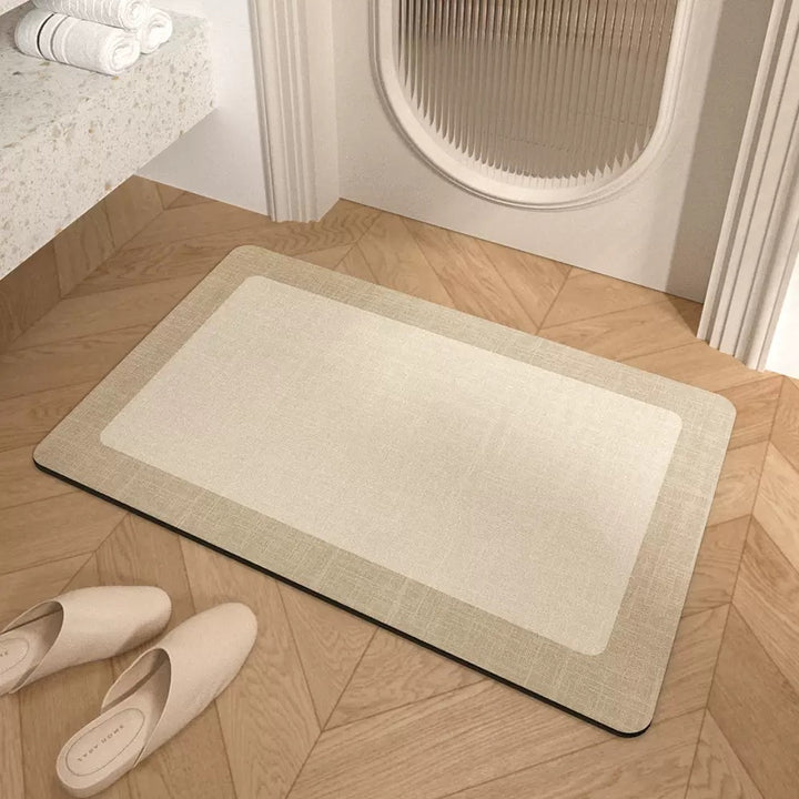 Absorbent Non-Slip Bathroom Mat Bowlift