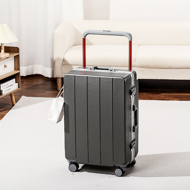 Men's Stylish Compact Hard-Shell Suitcase Bowlift