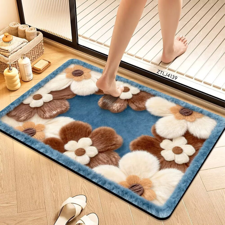 Decorative Bath Mat Bowlift