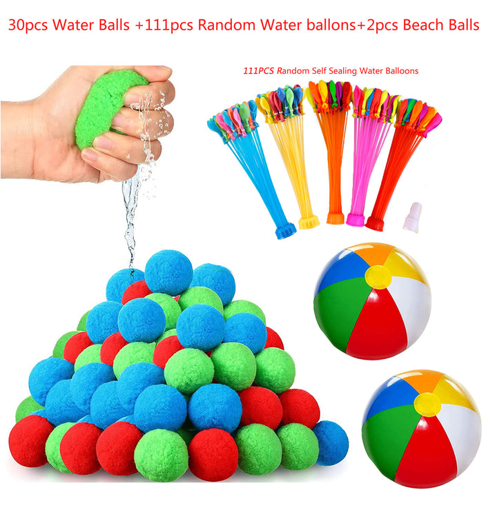 Unisex Water Balloons and Soft Water Balls Set Bowlift