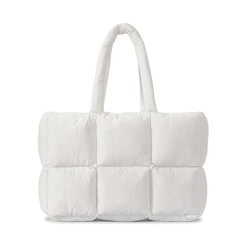 Fashionable quilted tote bag Bowlift
