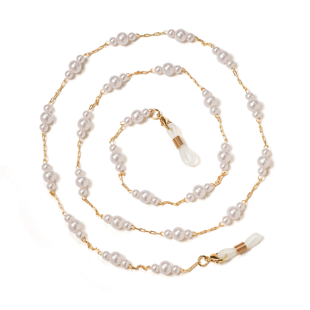 Artistic Colorful Beaded Eyewear Chain Bowlift