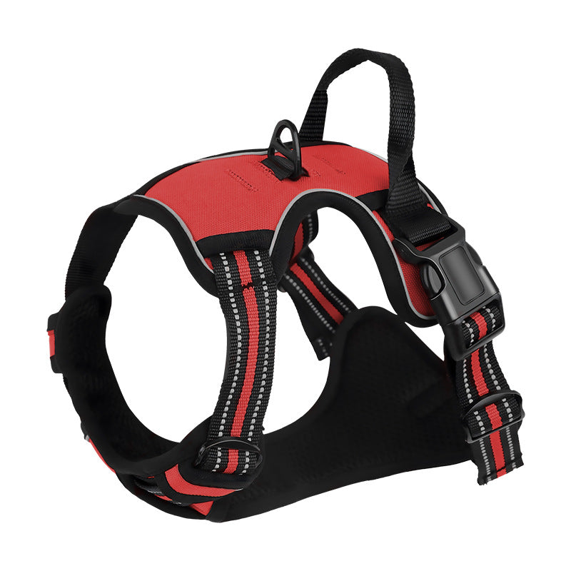 Comfortable Adjustable Dog Harness and Leash Set