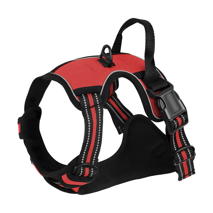 Comfortable Adjustable Dog Harness and Leash Set