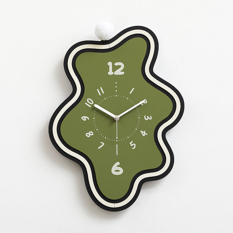 BowLift | Creative irregular wall decoration Silent Clock