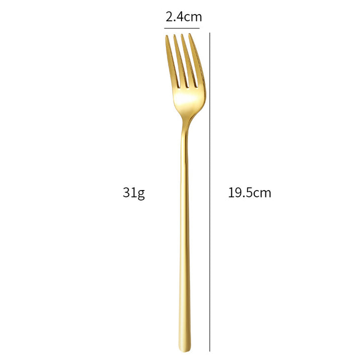 Elegant stainless steel dining fork with ergonomic handle Bowlift