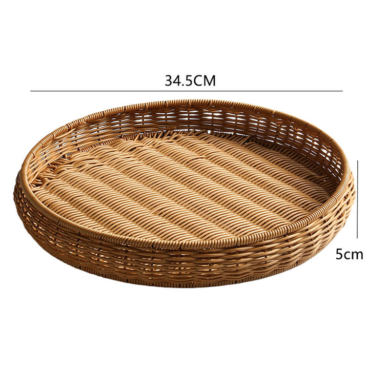 Handwoven Decorative Serving Tray Bowlift 1783754312