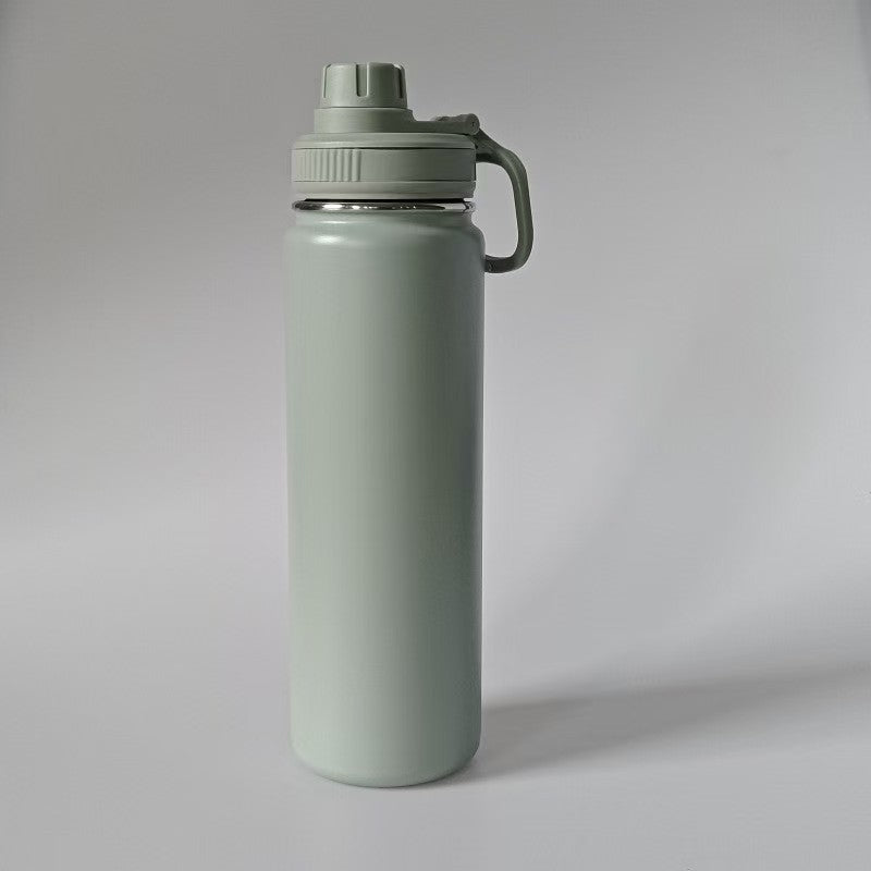 Insulated Stainless Steel Sport Water Bottle with Wide-Mouth Flip Cap Bowlift