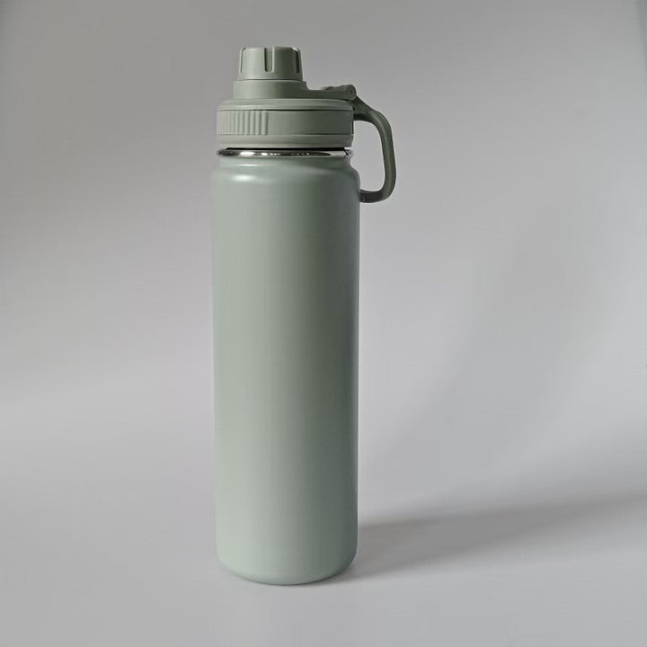 Insulated Stainless Steel Sport Water Bottle with Wide-Mouth Flip Cap Bowlift