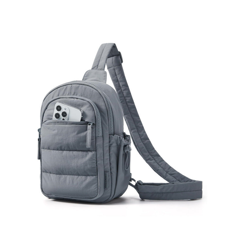 Compact shoulder bag with practical structured design Bowlift