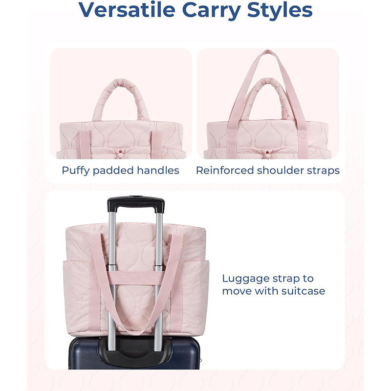 Quilted Tote Bag Bowlift