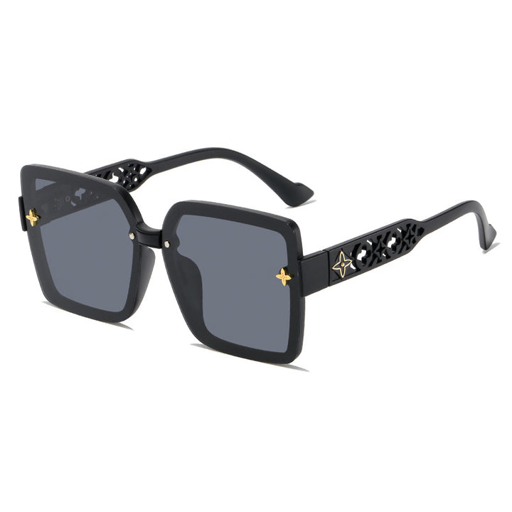 Women's designer sunglasses with intricate frame and UV protection Bowlift