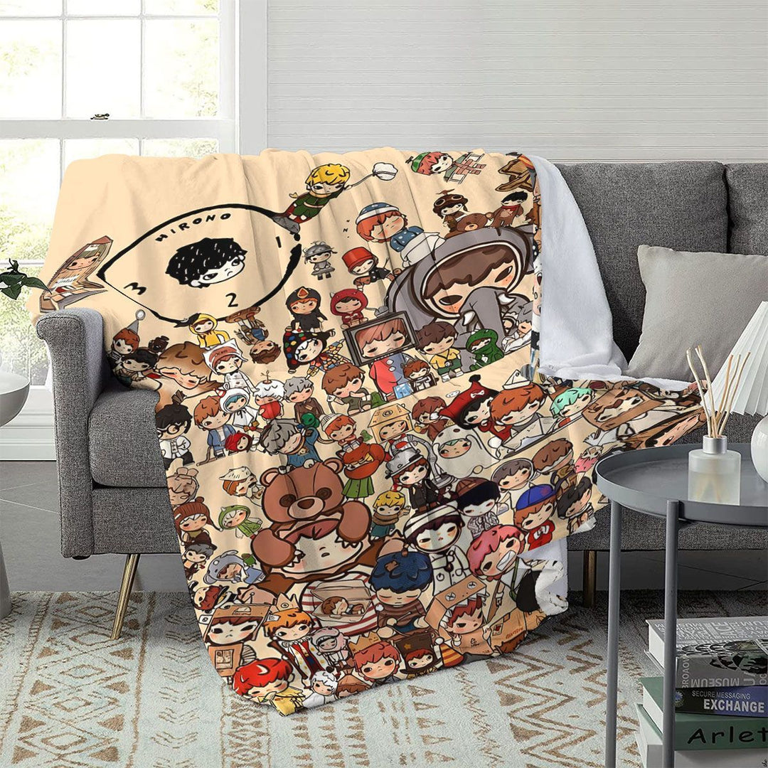 Character Design Throw Blanket