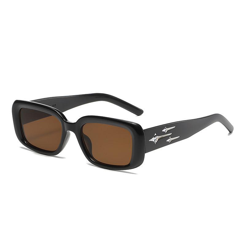 Women stylish sunglasses in trendy retro design Bowlift