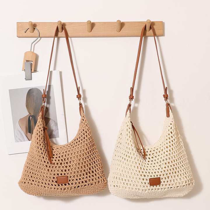 Handmade Crocheted Shoulder Bag Bowlift