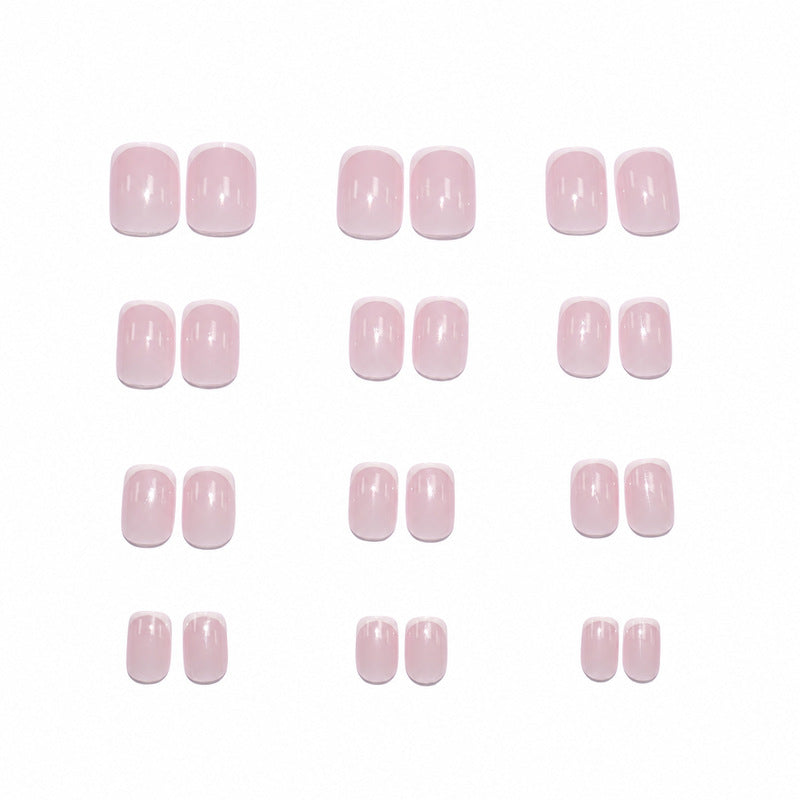 Acrylic nail set with colorful gradients Bowlift