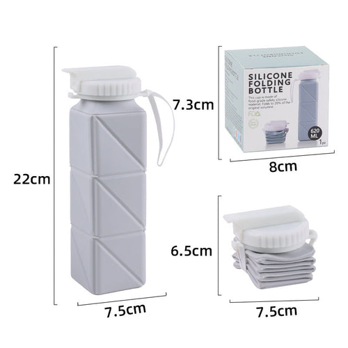BowLift | Practical Foldable Silicone Bottle for On the Go