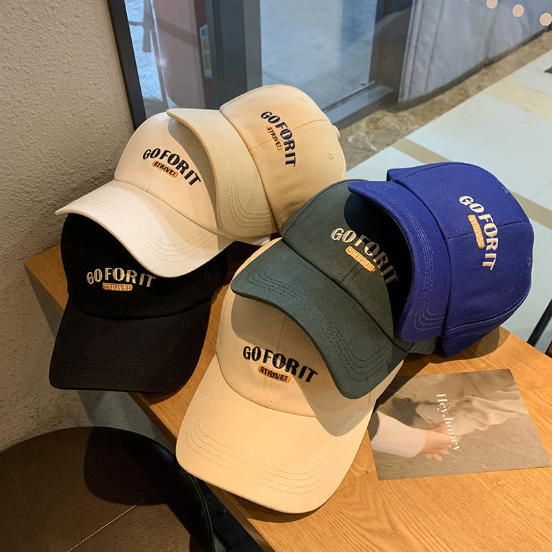 Men's Embroidered Motivational Baseball Cap Bowlift