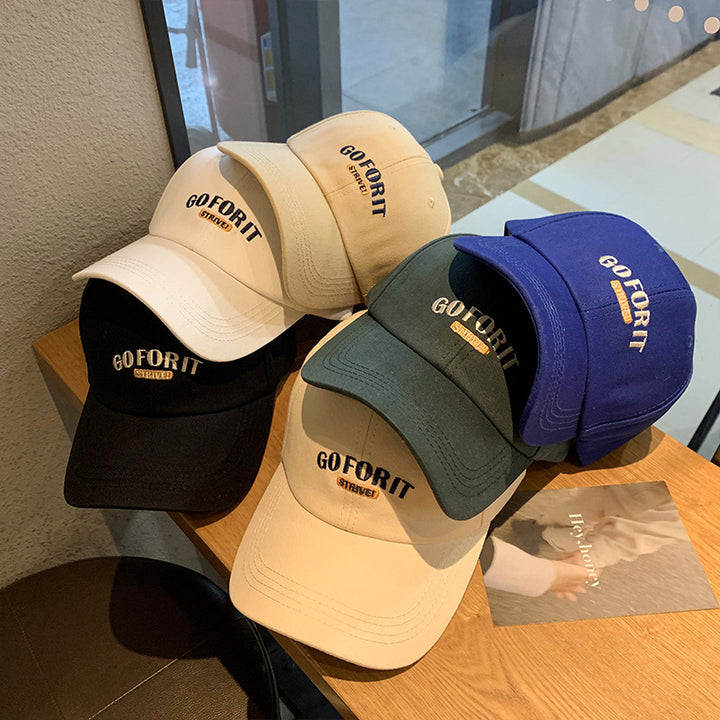 Men's Embroidered Motivational Baseball Cap Bowlift