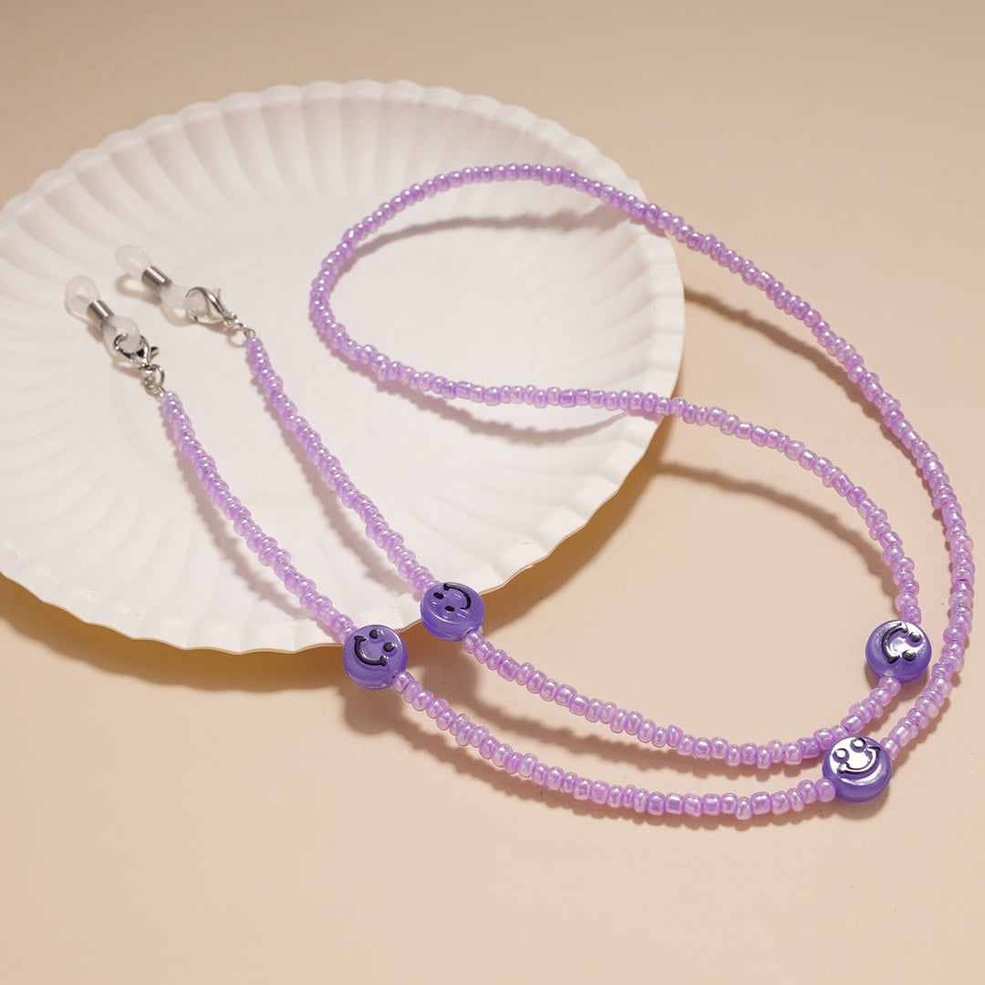 Playful Beaded Eyewear Chain Bowlift