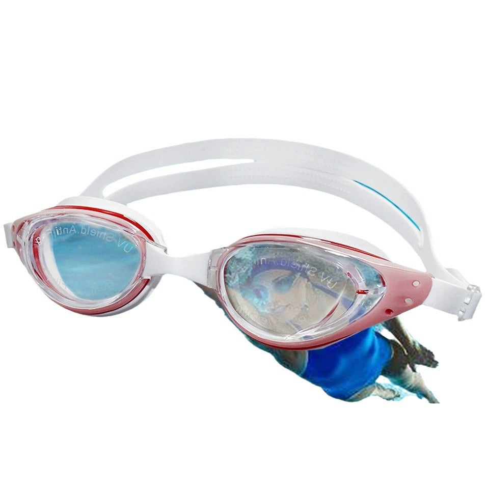 Swim goggles with extensive visibility and comfort technology Bowlift