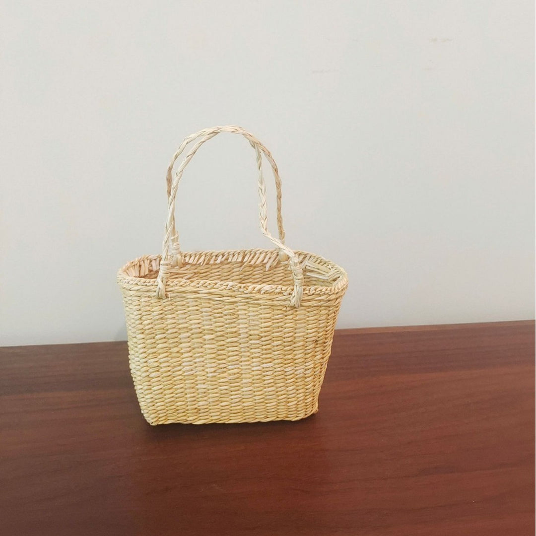 Decorative Handwoven Storage Basket Bowlift