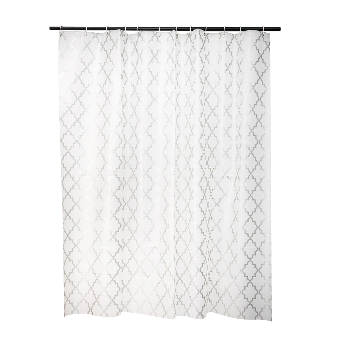 Chic Geometric Pattern Shower Curtain Bowlift