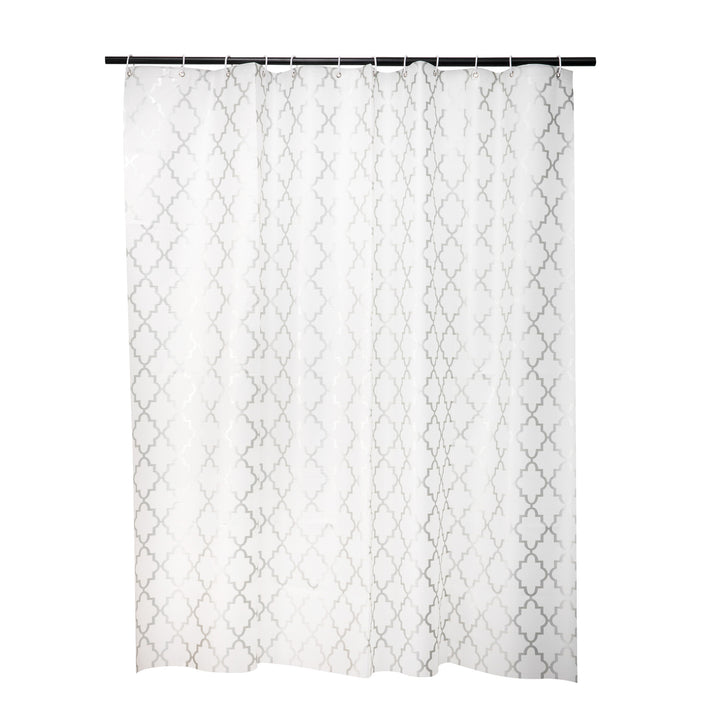 Chic Geometric Pattern Shower Curtain Bowlift