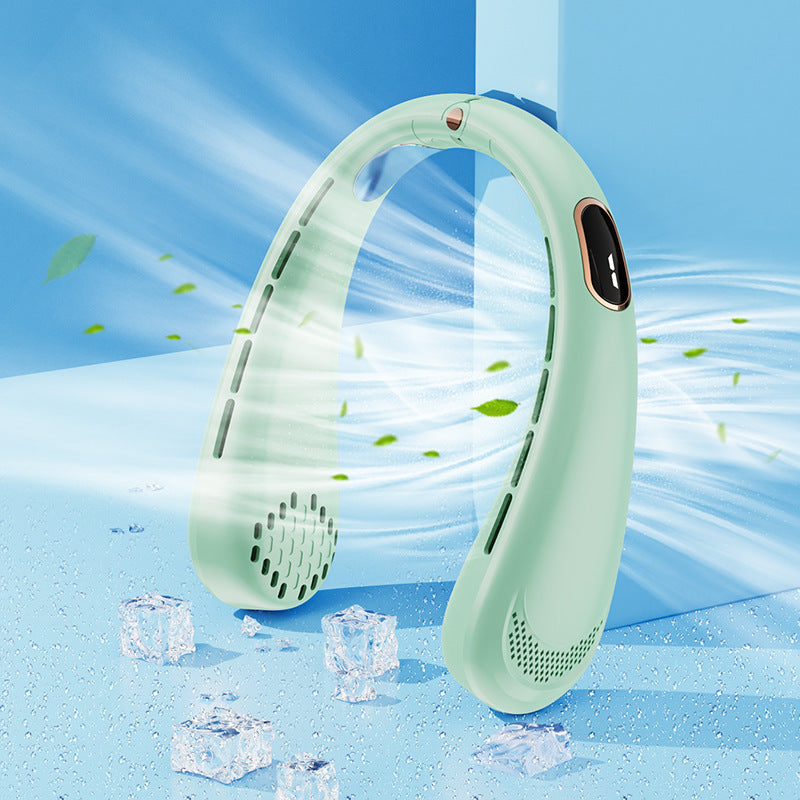 Women's portable portable climate head fan Bowlift