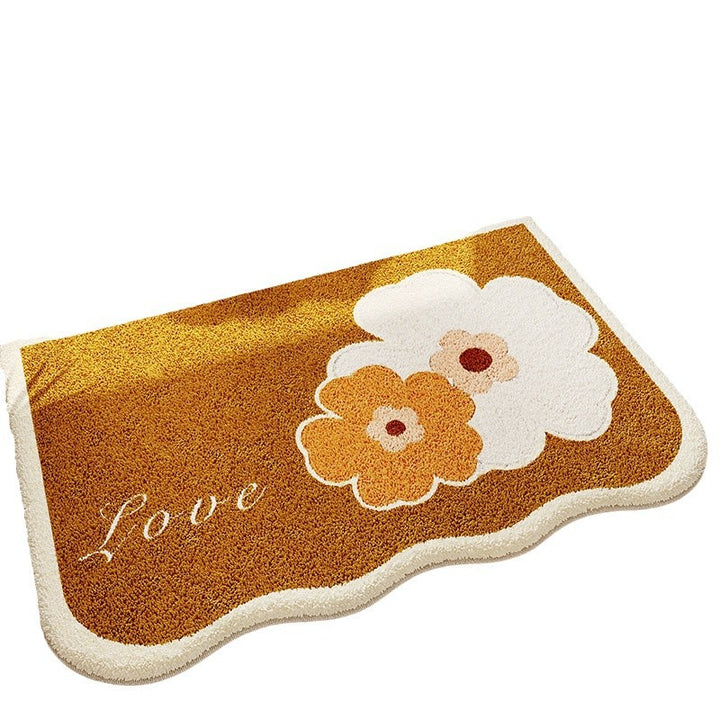 Soft Textured Bathroom Rug Bowlift