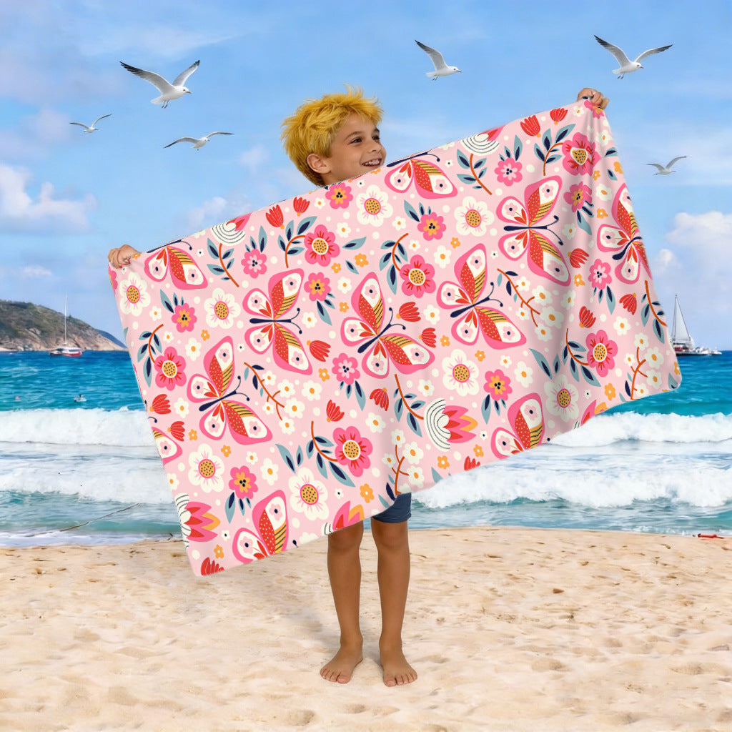Kids Beach Towel Bowlift