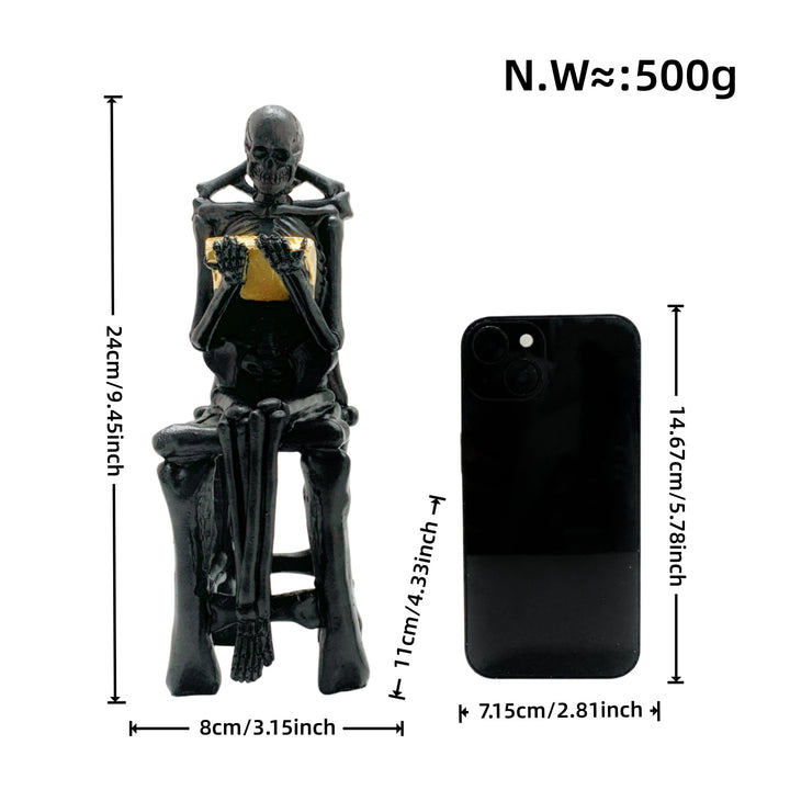 Artistic Skeleton Figure Bowlift