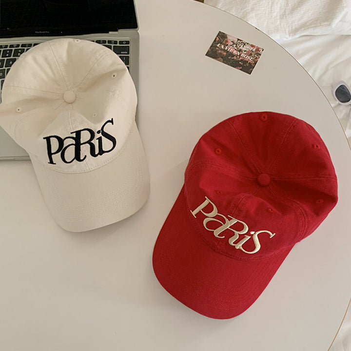Women's Cotton Embroidered Cap Bowlift