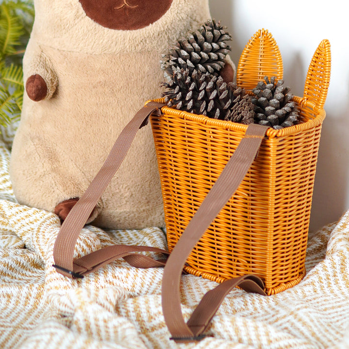 Women handcrafted basket bag Bowlift