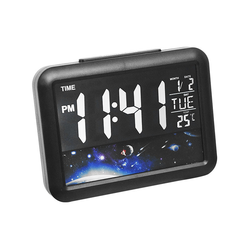 Digital alarm clock with underwater motif Bowlift