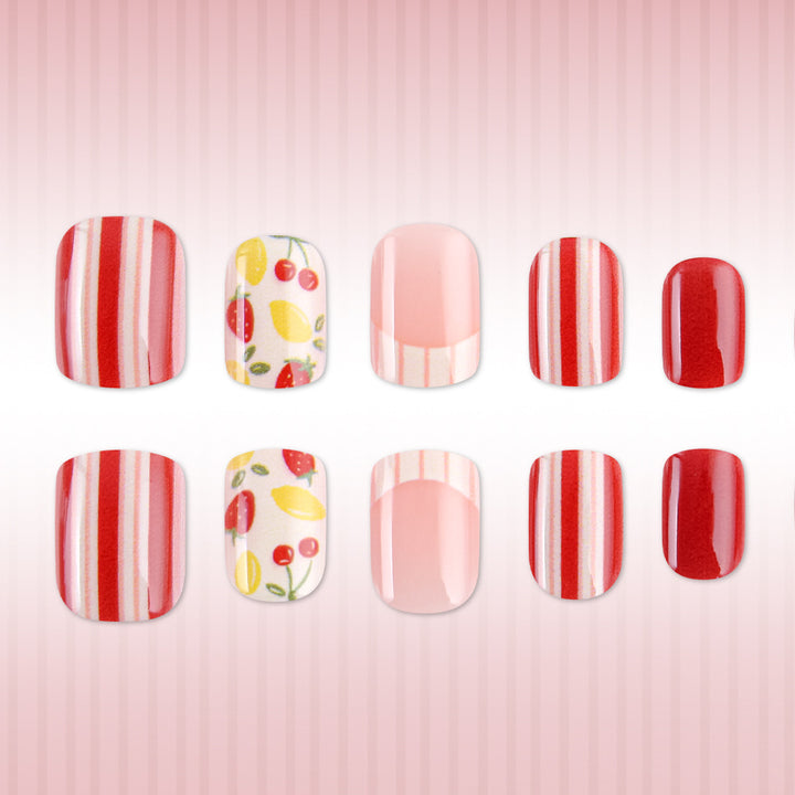 Trendy Fruit-Themed Nail Art Bowlift
