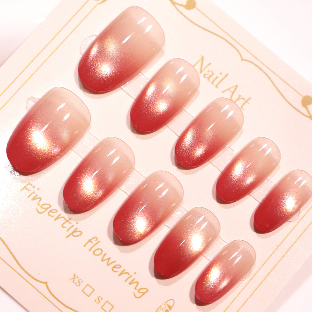 Ombre Gradient Press-On Nail Tips Bowlift