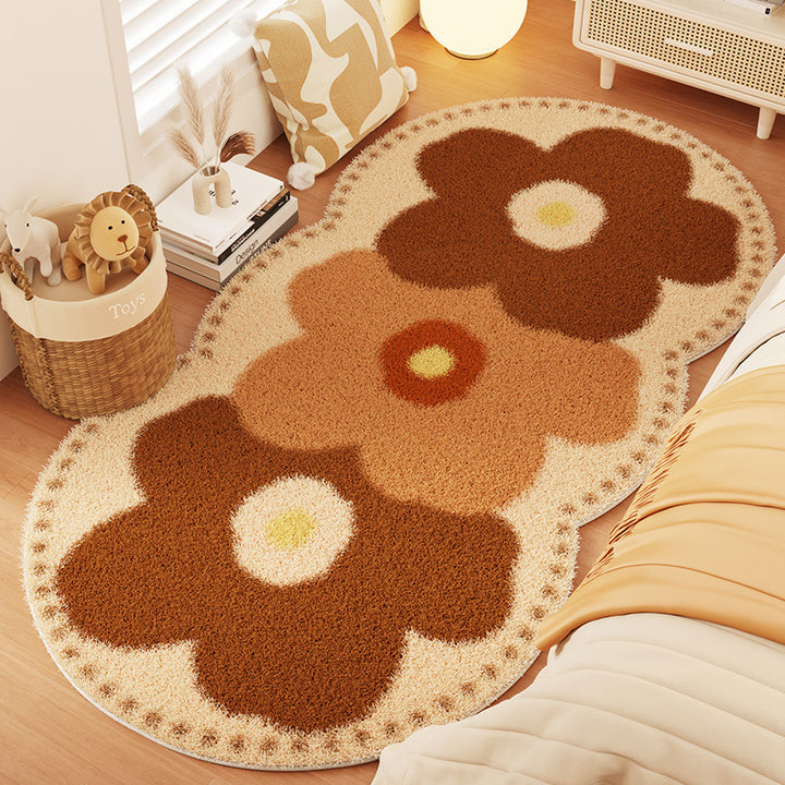 Flower Pattern Comfort Carpet