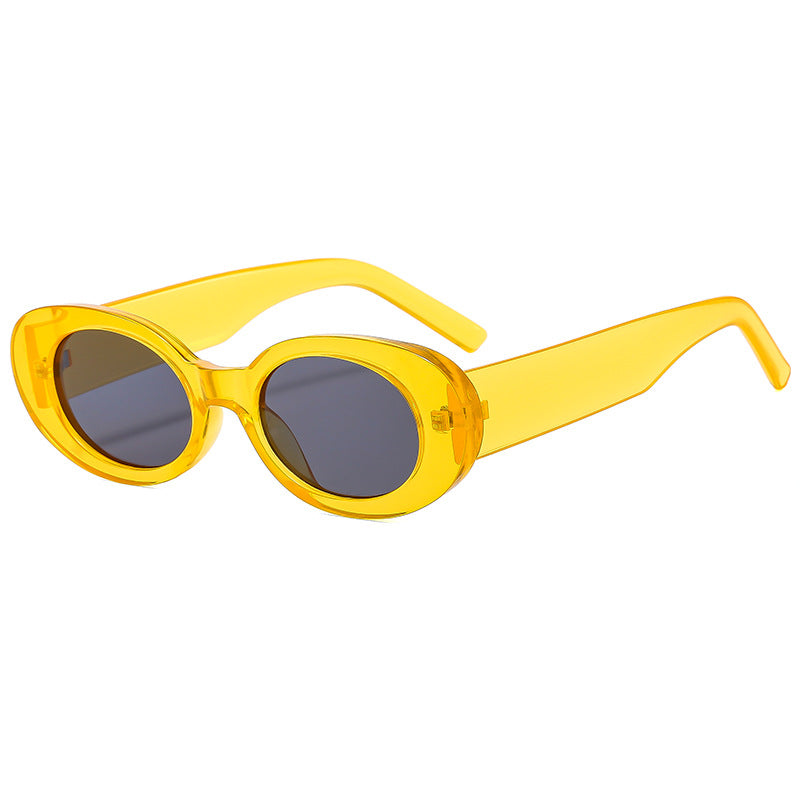 Ladies' stylish sunglasses with unique oval frame Bowlift