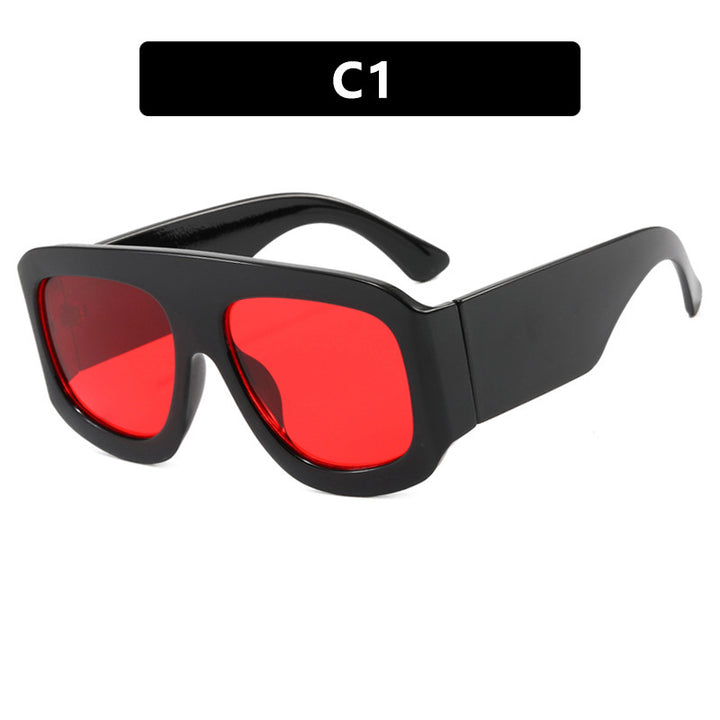 Women oversized sunglasses in modern design Bowlift