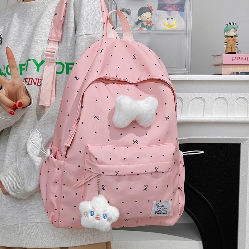 Polka Dot Backpack