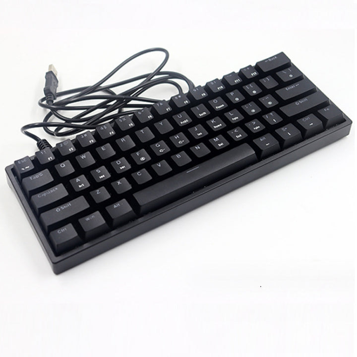 Compact Gaming Keyboard with Customizable Keys and Ergonomic Design Bowlift