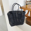 Stylish and Practical Shopping Bag Made of Woven Material Bowlift