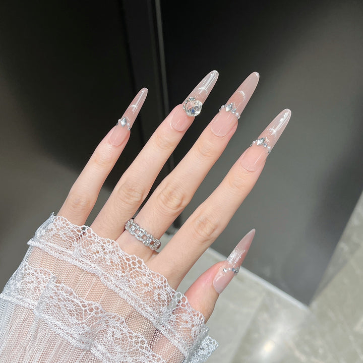 Elegant Decorative Press-On Nails Bowlift