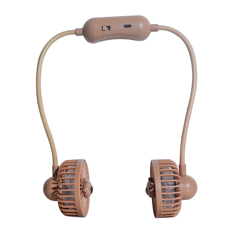 Unisex Flexible Neck Fan with Portable Design Bowlift