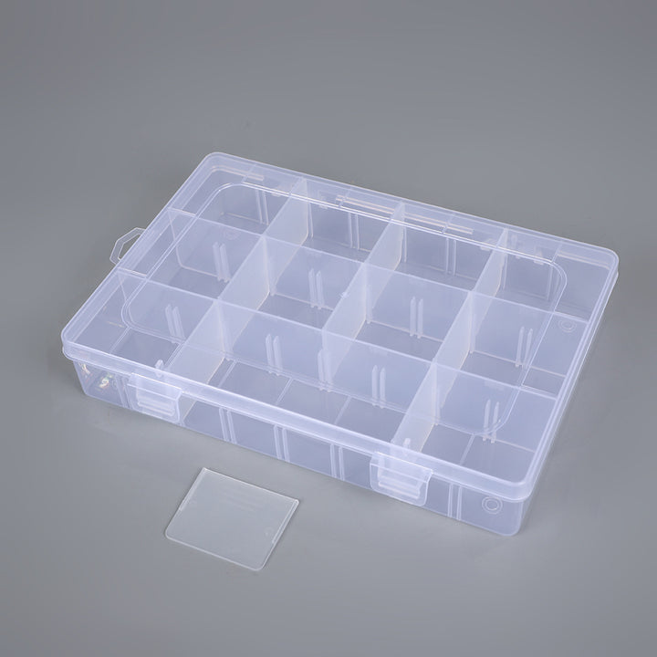 Clear Multi-Compartment Storage Organizer Bowlift