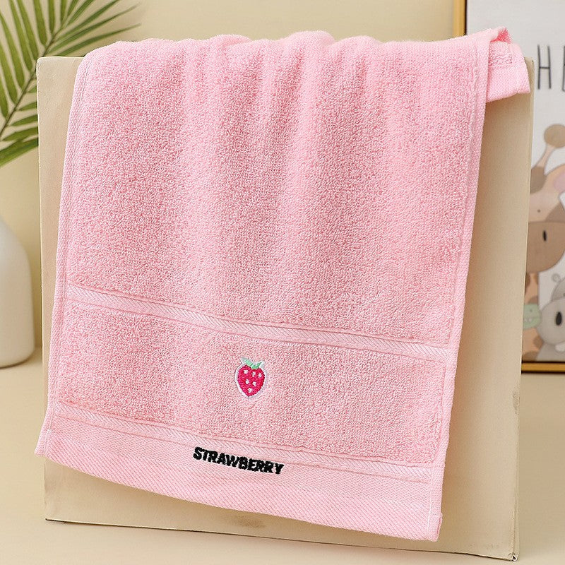 Ladies cotton towel with fresh pear motif Bowlift