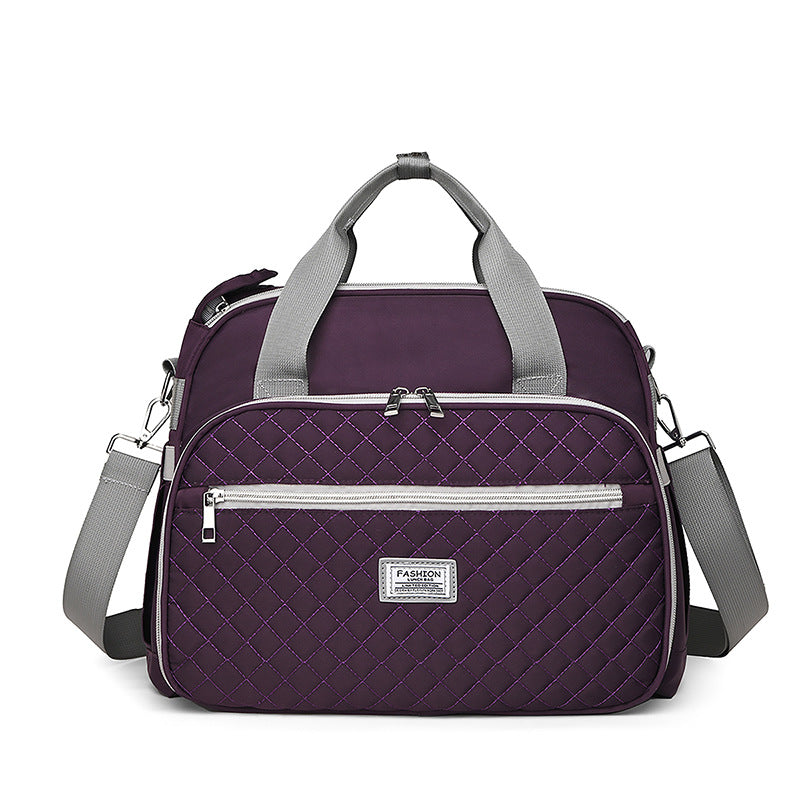 Quilted Travel Duffel Bag Bowlift